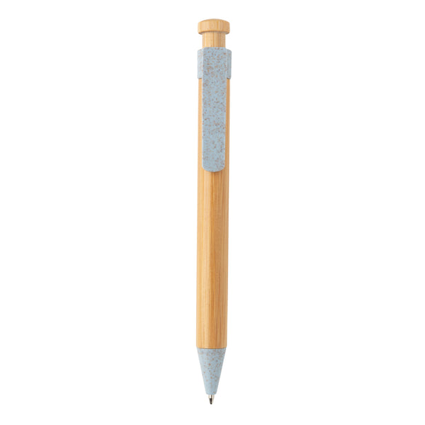 Carica l&#39;immagine nel visualizzatore di Gallery, penna promozionale in bambu blu 041037918 DET03

