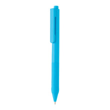 Carica l&#39;immagine nel visualizzatore di Gallery, penna con logo in silicone blu 041038394 VAR03
