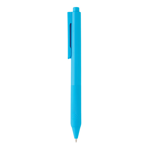 Carica l&#39;immagine nel visualizzatore di Gallery, penna con logo in silicone blu 041038394 DET03
