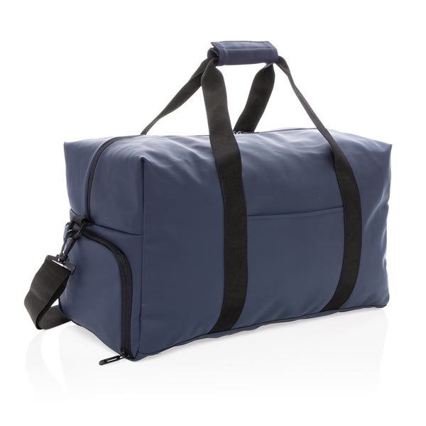 borsa sacca stampata in pu blu-navy 041202002 VAR02