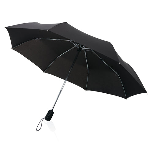 ombrello personalizzato in poliestere nero 041445629 VAR01