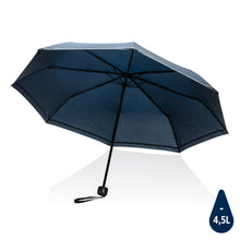 Carica l&#39;immagine nel visualizzatore di Gallery, ombrello mini pubblicitario in rpet blu-navy 041445918 VAR02
