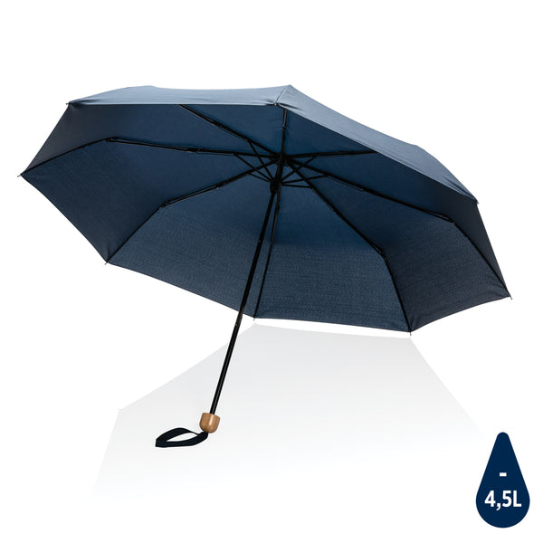 ombrello mini pubblicitario in rpet blu-navy 041445969 VAR03