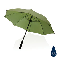 Carica l&#39;immagine nel visualizzatore di Gallery, ombrello manuale con logo in rpet verde 041446054 VAR04
