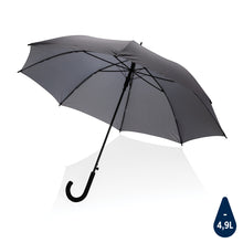 Carica l&#39;immagine nel visualizzatore di Gallery, ombrello automatico pubblicitario in rpet grigio 041446088 VAR03

