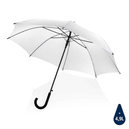 ombrello automatico stampato in rpet bianco 041446088 VAR02