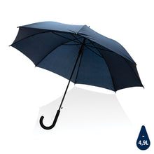 Carica l&#39;immagine nel visualizzatore di Gallery, ombrello automatico personalizzabile in rpet blu-navy 041446088 VAR04
