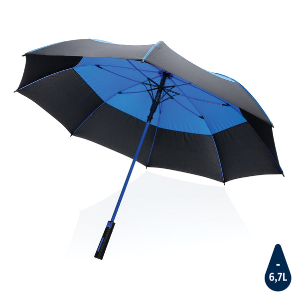 ombrello stampato in rpet blu 041446156 VAR03
