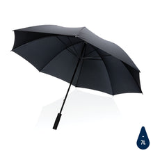 Carica l&#39;immagine nel visualizzatore di Gallery, ombrello con logo in rpet nero 041446173 VAR05
