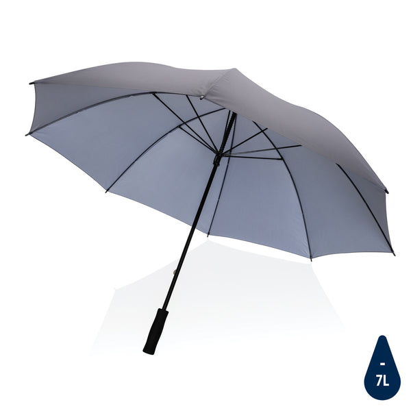 ombrello manuale personalizzato in rpet grigio 041446173 VAR01