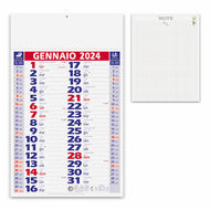 calendario stampato 2024 in carta rosso 041506540 VAR03