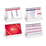 calendario personalizzato 2024 in carta rosso 041507900 VAR02