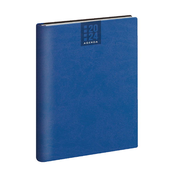 agenda promozionale 2024 in poliuretano blu 041688780 VAR06