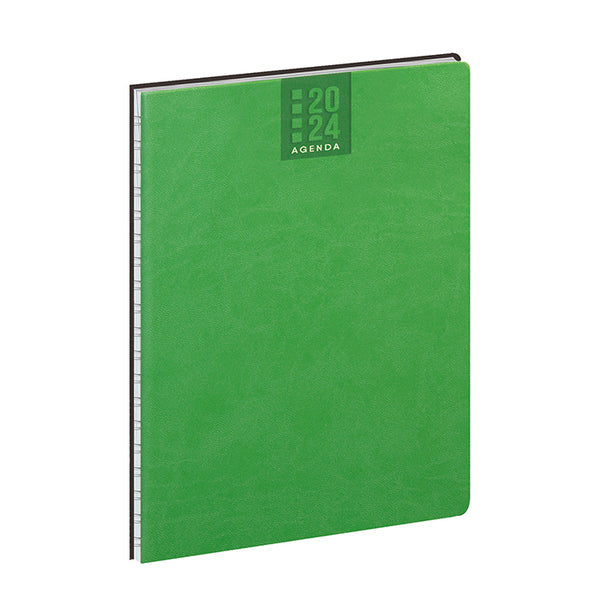 agenda personalizzabile 2024 in poliuretano lime 041689460 VAR05