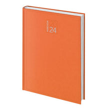 Carica l&#39;immagine nel visualizzatore di Gallery, agenda personalizzabile 2024 in gommato arancione 041691704 VAR07
