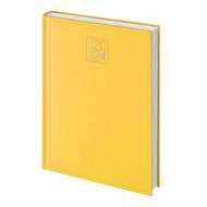 agenda personalizzata 2024 in gommato gialla 041692010 VAR09