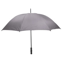 Carica l&#39;immagine nel visualizzatore di Gallery, ombrello con logo in poliestere grigio 02612-18 VAR06
