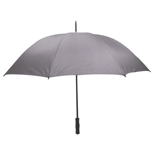 ombrello con logo in poliestere grigio 02612-18 VAR06