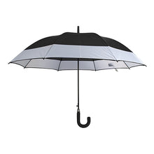 Carica l&#39;immagine nel visualizzatore di Gallery, ombrello pubblicitario in poliestere nero 021071-18 VAR03
