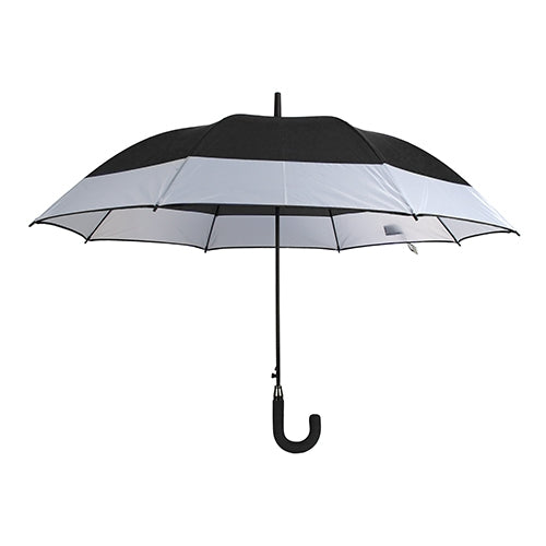 ombrello pubblicitario in poliestere nero 021071-18 VAR03