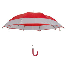 Carica l&#39;immagine nel visualizzatore di Gallery, ombrello stampato in poliestere rosso 021071-18 VAR04
