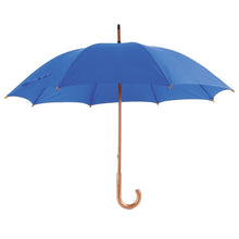 Carica l&#39;immagine nel visualizzatore di Gallery, ombrello personalizzabile in legno blu 021122-18 VAR04
