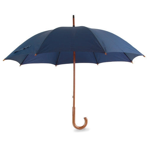 ombrello personalizzato in legno blu 021122-18 VAR02