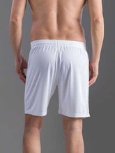 Carica l&#39;immagine nel visualizzatore di Gallery, pantaloncino con logo in poliestere -WH-bianco 06372578800 DET04
