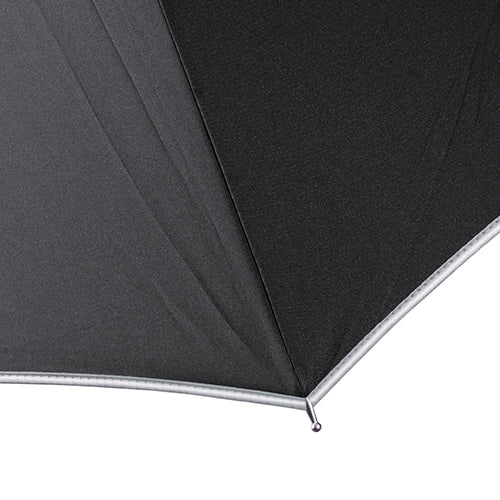 Carica l&#39;immagine nel visualizzatore di Gallery, ombrello automatico stampato in poliestere nero-argento 05239717 DET04
