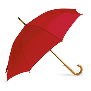 ombrello automatico promozionale in poliestere rosso 05239751 VAR06