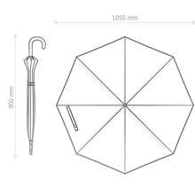 Carica l&#39;immagine nel visualizzatore di Gallery, ombrello personalizzato in poliestere arancione 05239751 DET04
