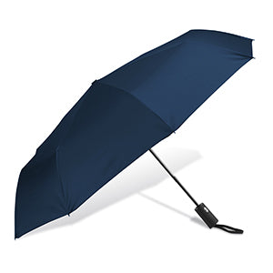 mini ombrello stampato in poliestere blu 05239768 VAR01