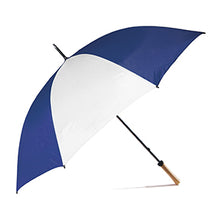 Carica l&#39;immagine nel visualizzatore di Gallery, ombrello stampato in poliestere blu-bianco 05256785 VAR03

