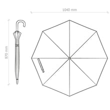 Carica l&#39;immagine nel visualizzatore di Gallery, ombrello da personalizzare in poliestere blu 05256819 DET04
