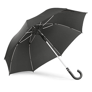 ombrello stampato in poliestere bianco 05290836 VAR02