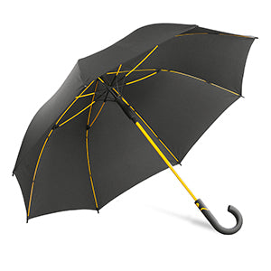 ombrello automatico da personalizzare in poliestere giallo 05290836 VAR01