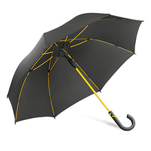 Carica l&#39;immagine nel visualizzatore di Gallery, ombrello automatico da personalizzare in poliestere giallo 05290836 VAR01
