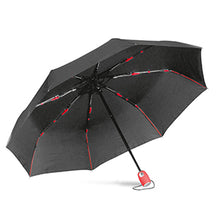 Carica l&#39;immagine nel visualizzatore di Gallery, ombrello con logo in poliestere rosso 05341972 VAR03
