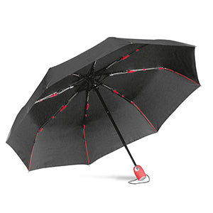 ombrello con logo in poliestere rosso 05341972 VAR03