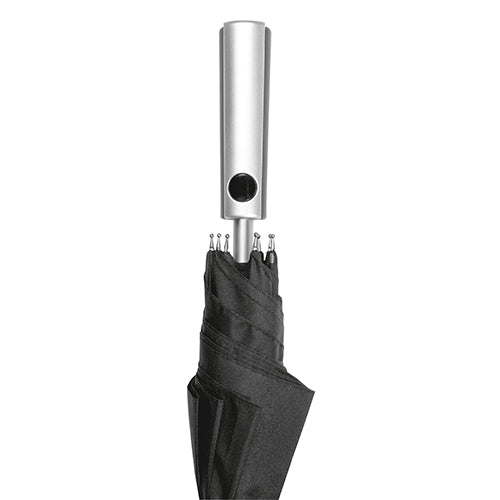 Carica l&#39;immagine nel visualizzatore di Gallery, ombrello automatico stampato in poliestere nero 05341989 DET04
