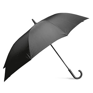 ombrello automatico personalizzabile in poliestere nero 05342023 VAR01