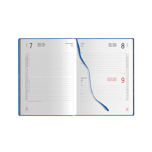 Carica l&#39;immagine nel visualizzatore di Gallery, agenda personalizzata 2024 in poliuretano rossa 041687505 DET01
