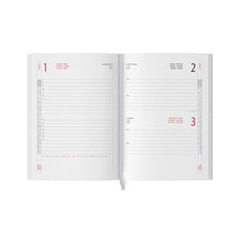 Carica l&#39;immagine nel visualizzatore di Gallery, agenda personalizzabile 2024 in ecopelle blu 041686672 DET01
