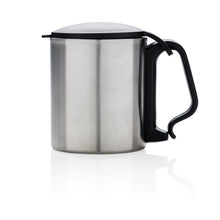 Carica l&#39;immagine nel visualizzatore di Gallery, tazza mug personalizzabile in acciaio argento 04734451 DET02
