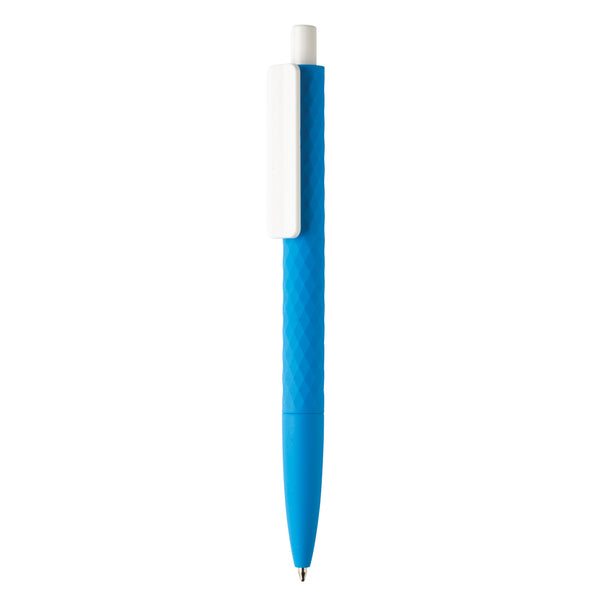 biro con logo in abs blu-bianca 041038632 VAR05