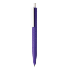 Carica l&#39;immagine nel visualizzatore di Gallery, biro da personalizzare in abs viola-bianca 041038632 VAR04
