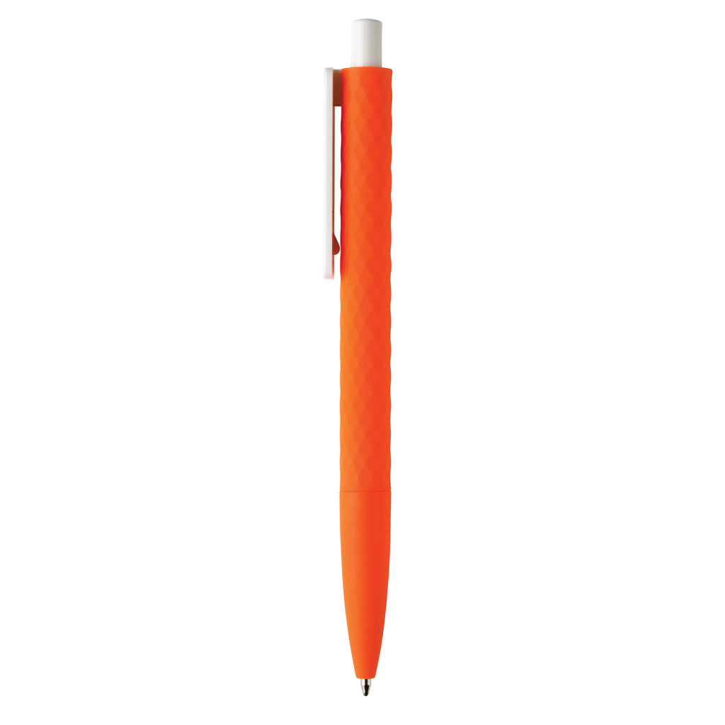 Carica l&#39;immagine nel visualizzatore di Gallery, penna personalizzabile in abs arancione-bianca 041038632 DET03

