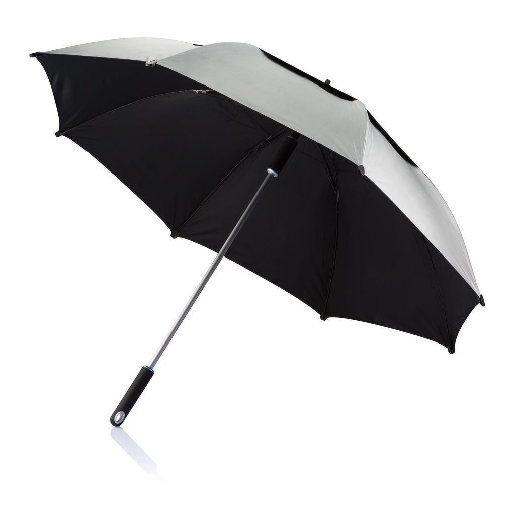 ombrello stampato in poliestere grigio 041445850 VAR02