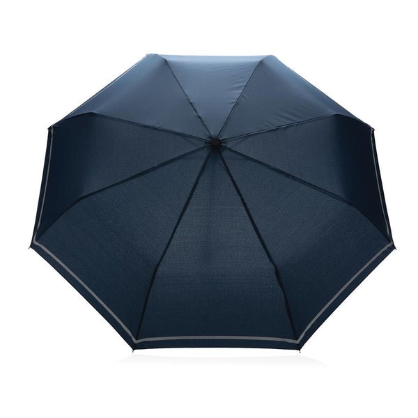 Carica l&#39;immagine nel visualizzatore di Gallery, ombrello mini pubblicitario in rpet blu-navy 041445918 DET02

