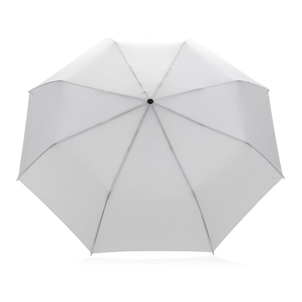 Carica l&#39;immagine nel visualizzatore di Gallery, mini ombrello con logo in rpet bianco 041445969 DET02
